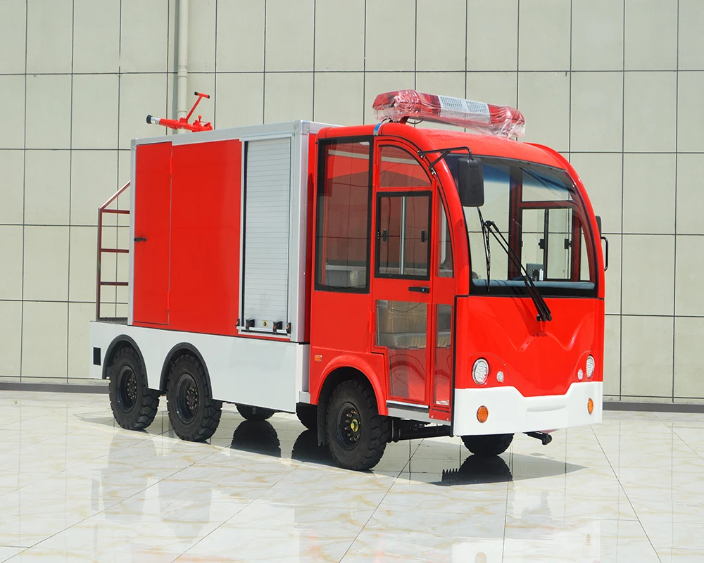 Electric Fire Truck With 5 Tons Payload Electric Fire Engine Truck