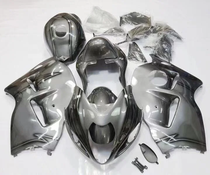 

2021 WHSC Motorcycle Fairing Set For SUZUKI Hayabusa 2007 silver color, Pictures shown