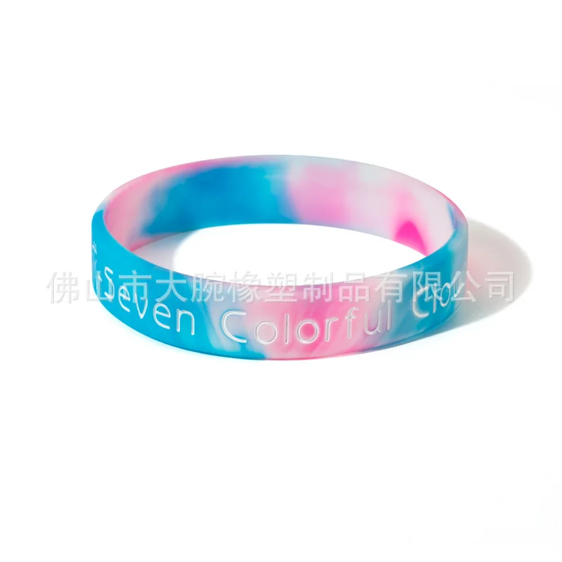 

Customized anti-mosquito luminous drive mosquito bracelet gift rubber productfat silicone rubber bracelets