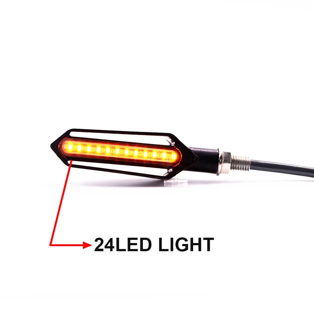 Universal Led Blinker Flasher Daytime Drl Indicator Light Brake Lamp