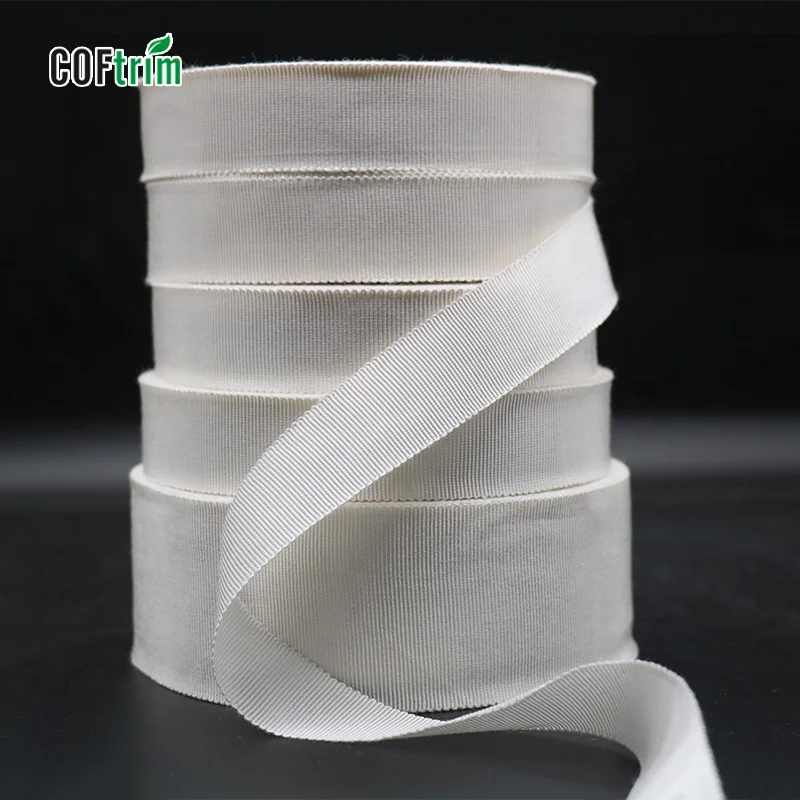 

High quality Stock Wholesale Solid Color 10-75mm grosgrain ribbon