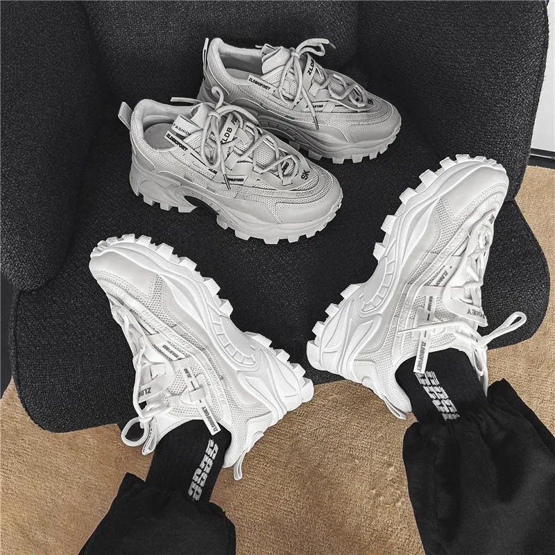 

2021 Spring New American Trend Casual Sneaker Shoes For Men Mesh Upper Sport Sneaker Cushioning Urban Private Label Personalized