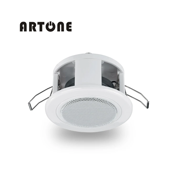 Best PA System 100V 6-8W Full Range 2.5 CS-30 Mini Ceiling Speaker For Commercial Audio - ANKUX.COM