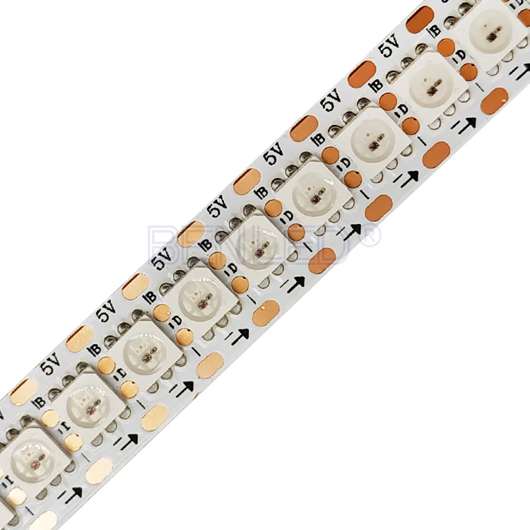 Individual Addressable Ws 2813 Ws2813b Pixel 5v Changeable Full Color Rgb 60 144 Leds Flexible Led Ws2813 Ic Strip Light - Buy Strip Lights,Full Color Ws2813,Led Strip Ws2813 Product on Alibaba.com