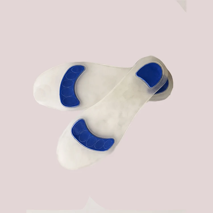 

Silica Gel insole, full heel insole, Silica Gel full palm insole high quality insole manufacturer direct sale sport gel insole, Blue