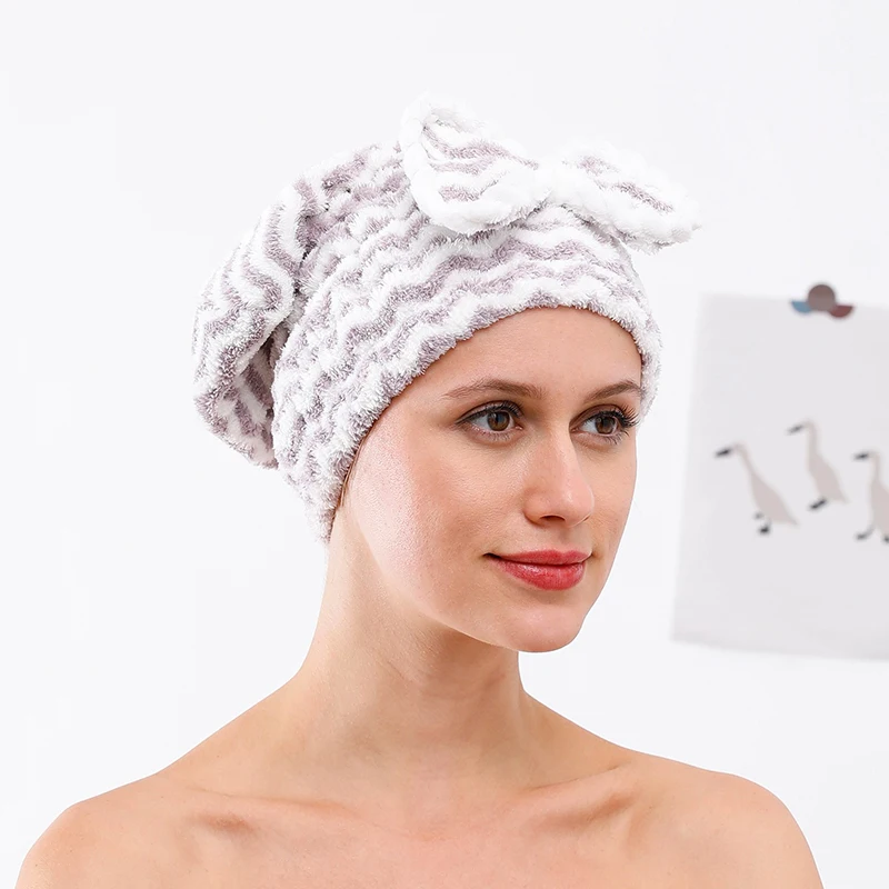 

Hair Turban hairWrap Bath Cap for Curly Long & Wet Hair Gift for Women, Colourful