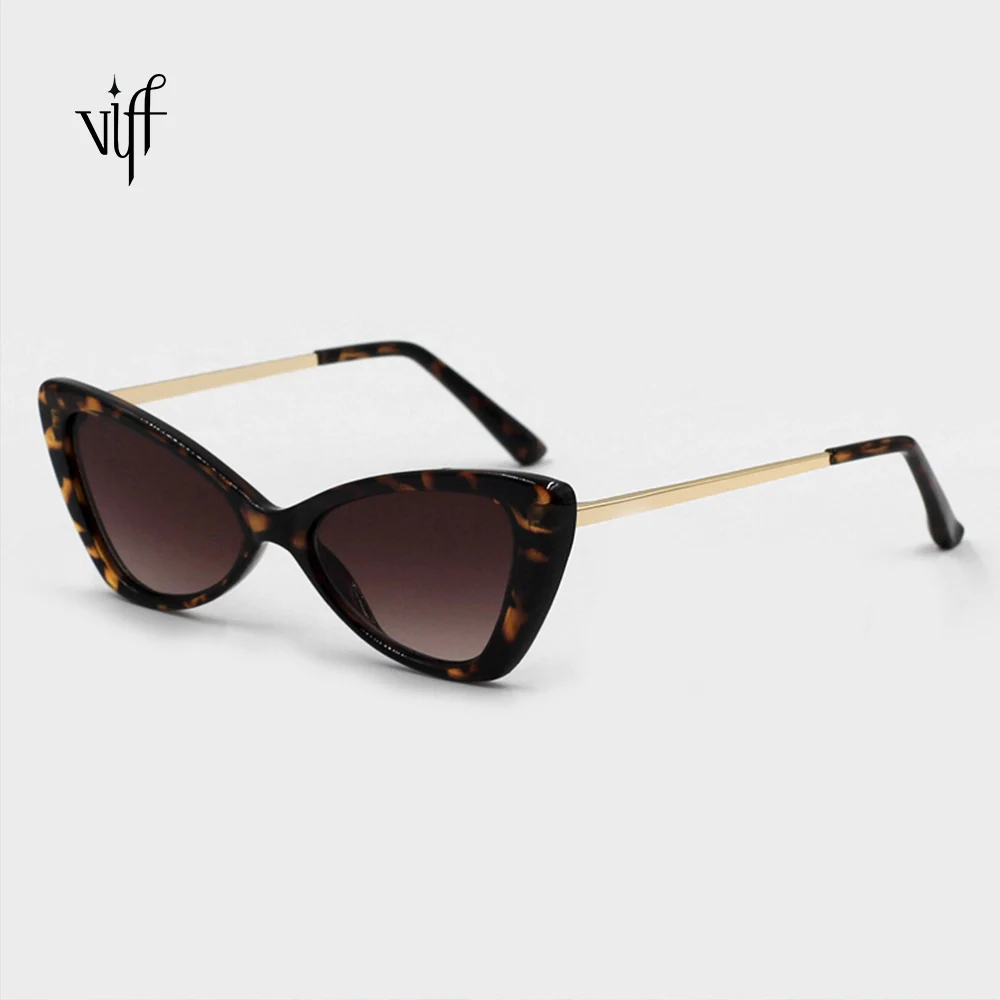 

VIFF 2021 Chic Sunglasses HP19948A High Quality Luxury Ladies Eye Sun Glasses Cat Eye Sunshades, Multi and oem