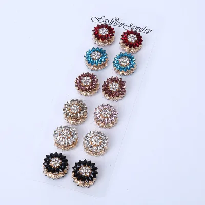 

Multicolor Muslim Hijab Pin Magnetic Brooch Headscarf Strong Magnet Brooch, Picture color