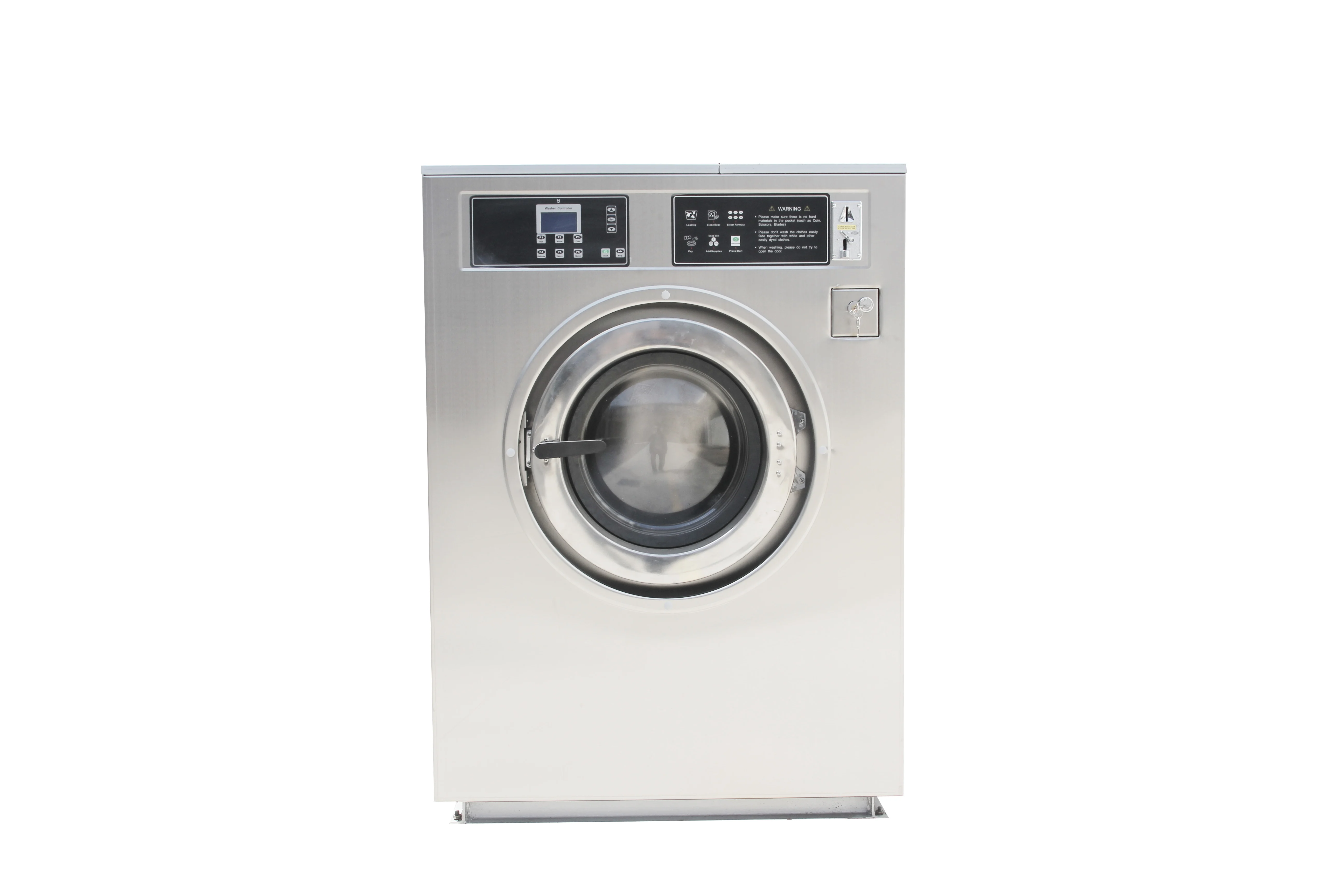 
commercial laundry equipment card operated laundry washing machine 