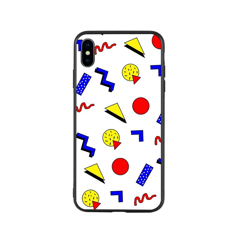 

emma chamberlain inspired design black and transparent phone case big brand for iphone