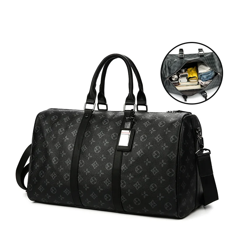 

Duffel bag New design gym duffle bag with logo travel bags for man, Black