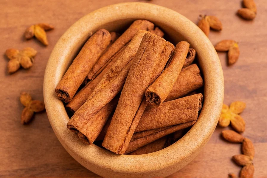 Assorted cinnamon-spiced dishes and desserts
