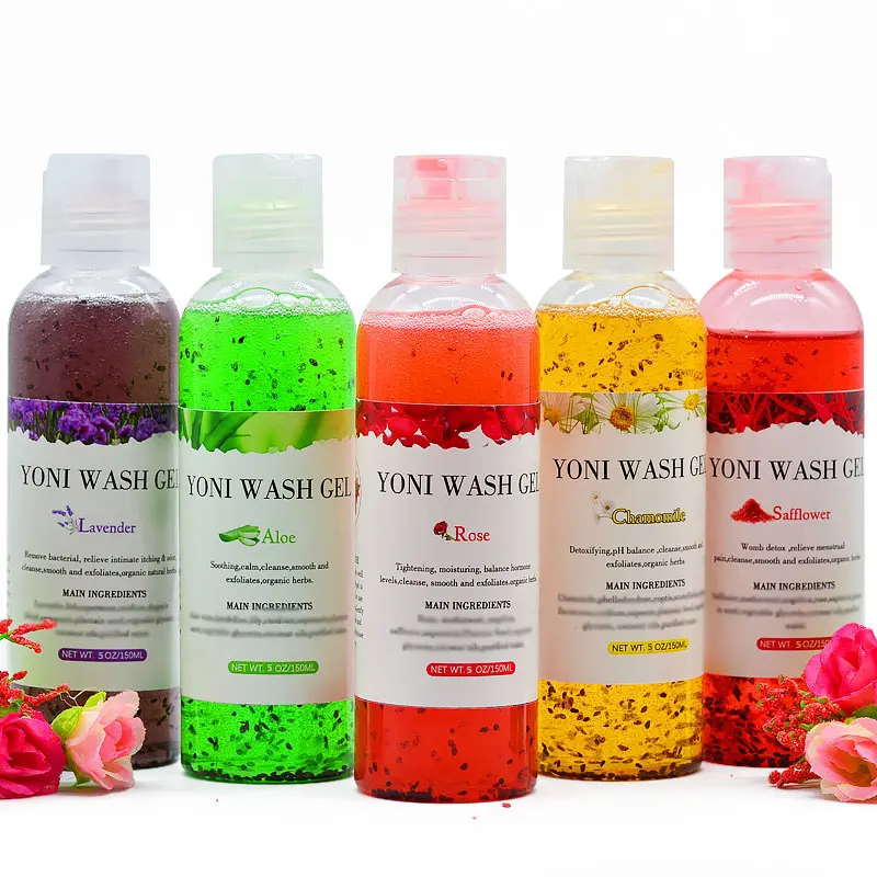 

Custom logo organic herbs yoni gel wash feminine vagina intimate vegan washes ph balance odor remove