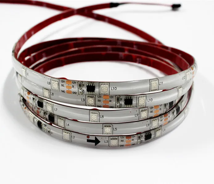 SMD 5050 SM16703 WS 2811 Pixel IP20 65 68 Waterproof Addressable Full Color RGB 30 60 Flexible LED WS2811 IC Strip