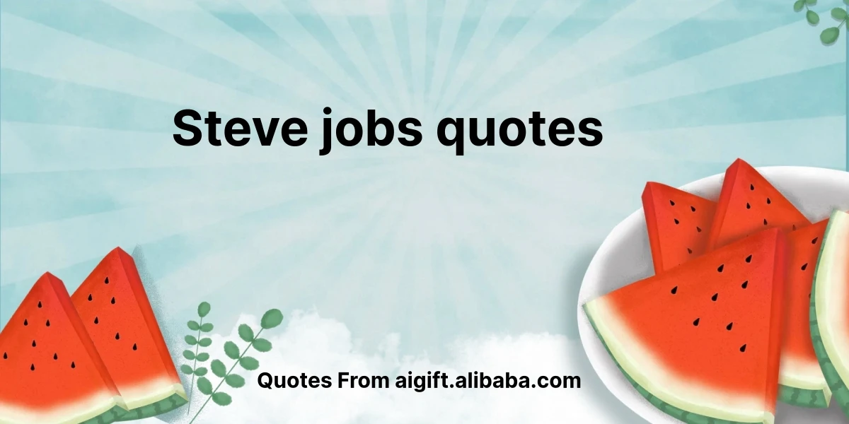 steve jobs quotes