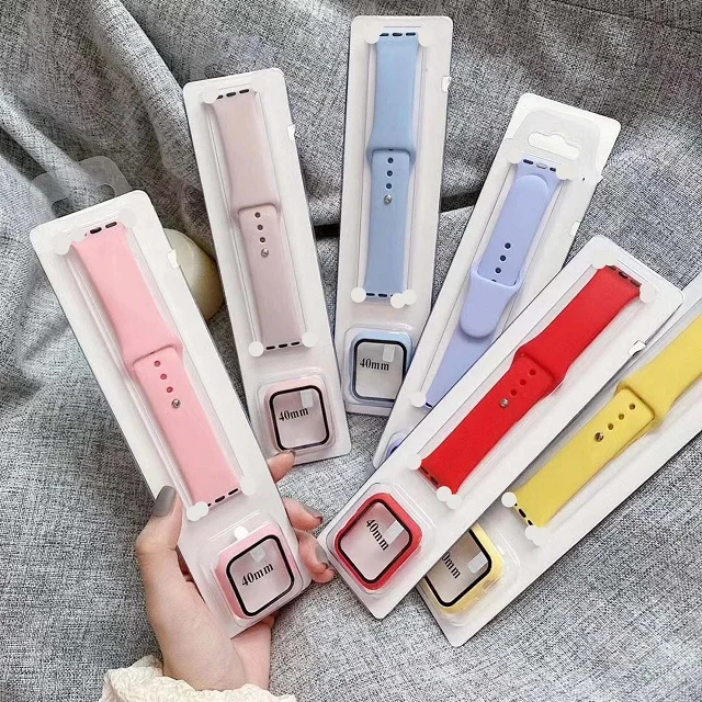 

Hot Sale 2 in 1 Watch Case and Watch Band for Apple Watch All Series