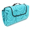 Wholesale outdoor blanket travel fleece decke waterproof picnic blanket