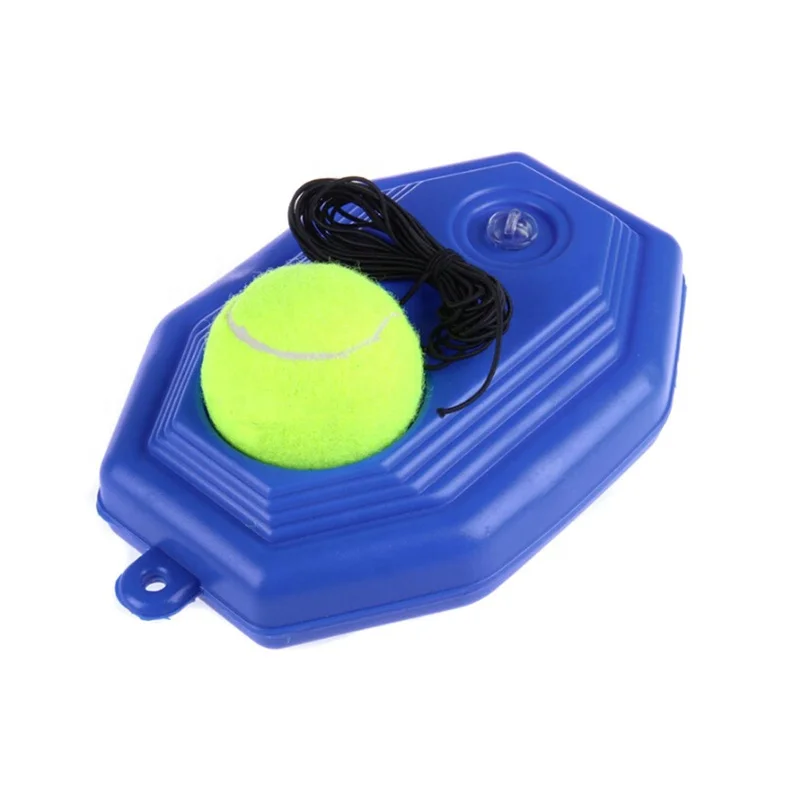 
High Quality Tennis Balls Solo Training Base Portable Tennis Basic Training Device 