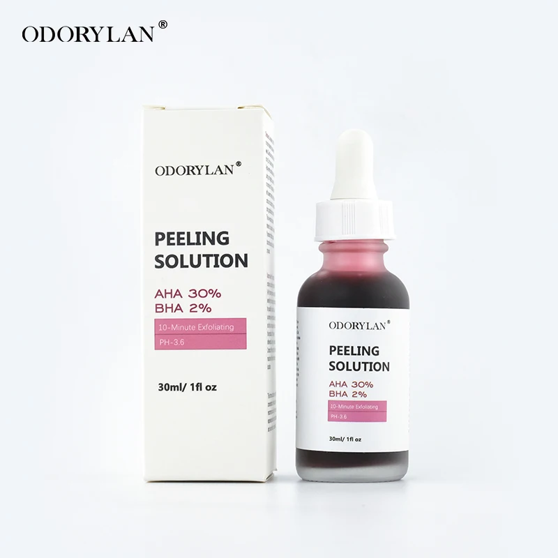 

Hot sell Private Label Skin Care Serum Whitening Glycolic AHA 30% BHA 2% Peeling Solution