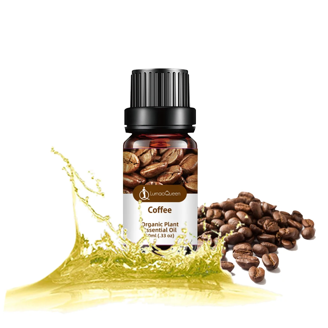 

10ml Coffee Essential Oil for Aromatherapy Massage Refreshing Coffee Essential Oil Exporter Fragrance Oil