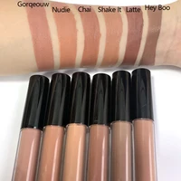 

Private Label Vegan Cosmetic Waterproof OEM Makeup Velvet Matte Nude Lipstick