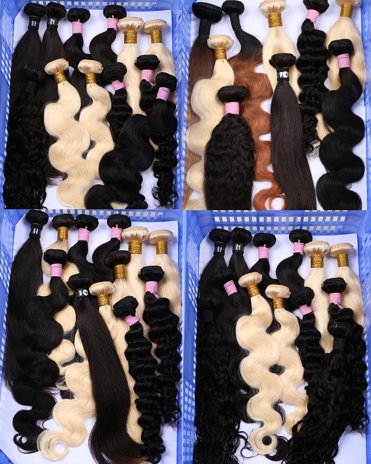 
China Suppliers Raw 10A 100% Virgin Hair Real Hair Bundle 30 Inch 40 Inch Cuticle aligned Silky Straight 9A Hair Bundles Weave 