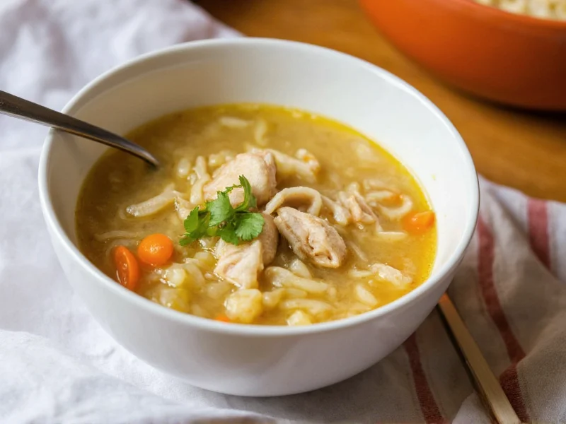 Chicken Rice Soup: Recipe, Benefits & Cooking Guide