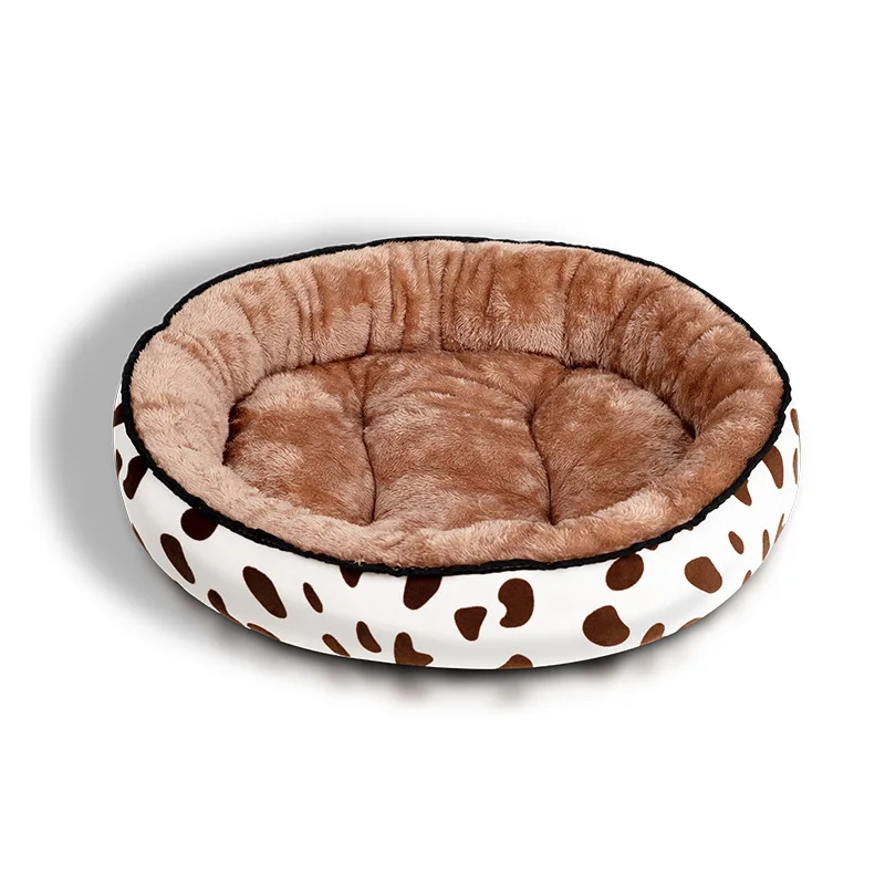 

Washable cute dog sofa bed Luxury pet Dog Bed big donut calming dog bed large