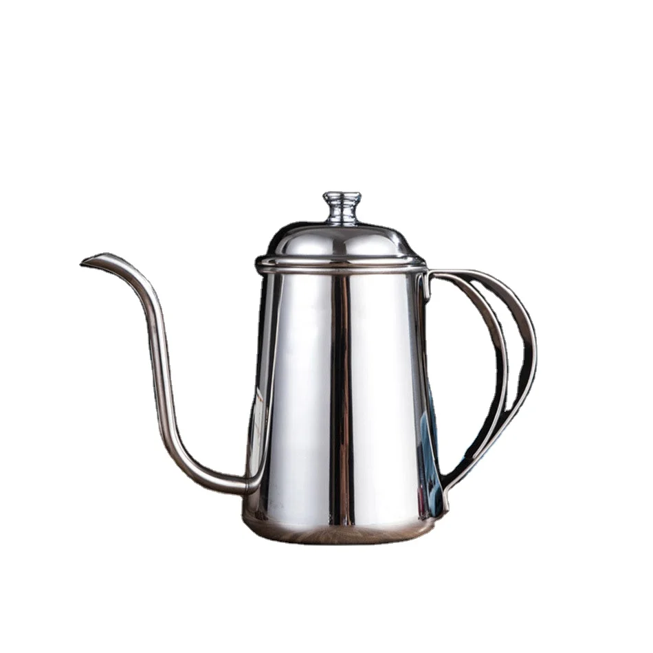 

Stainless steel coffee pot 650ml gooseneck kettle tea coffee pot