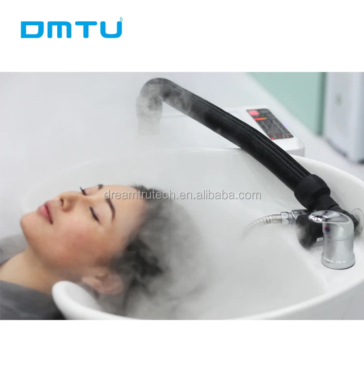 

DMTU Micro Mist Nano Hair Steamer Machine Hair Spa Cap Salon Hair Equipment Furniture, White, silver, blue,brown