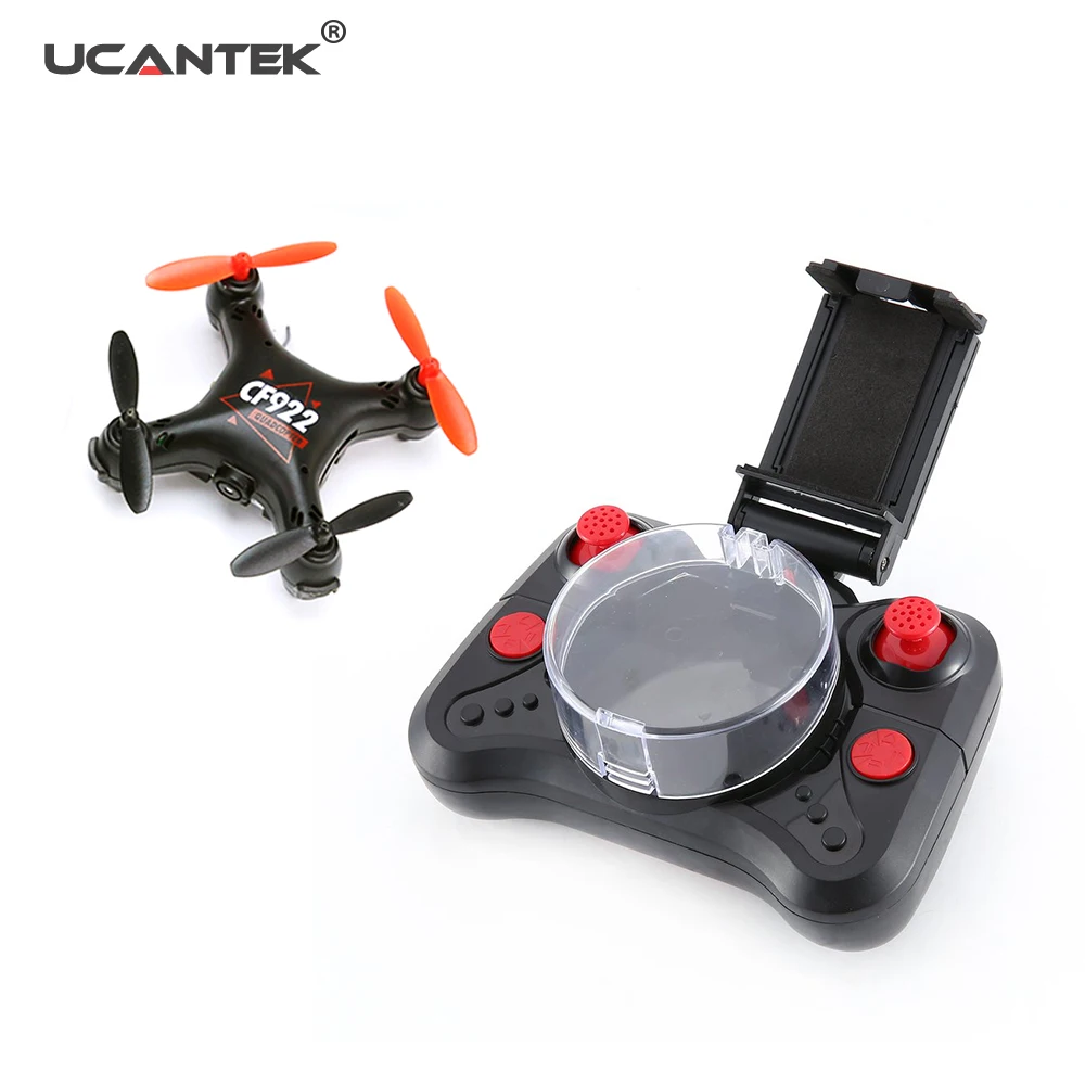 

World Smallest RC Quadcopter Drone Toys Headless Mode Auto Hovering 2.4G Micro Mini Drone With HD Camera WIFI, Red/gold