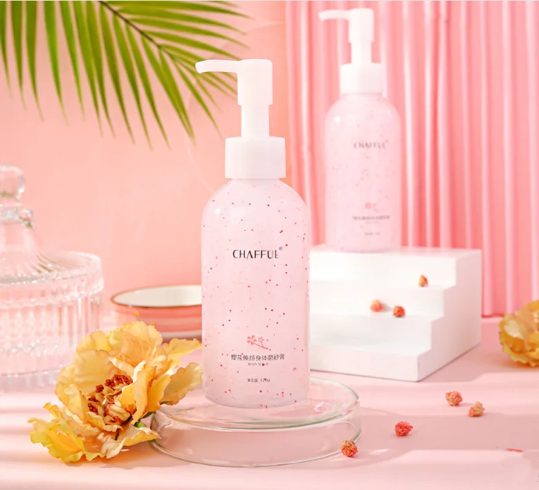 

Yannei High Quality 120g body scrub Premium Natural Organic Body Exfoliating Skin Care Body Scrub whitening and moisturizing