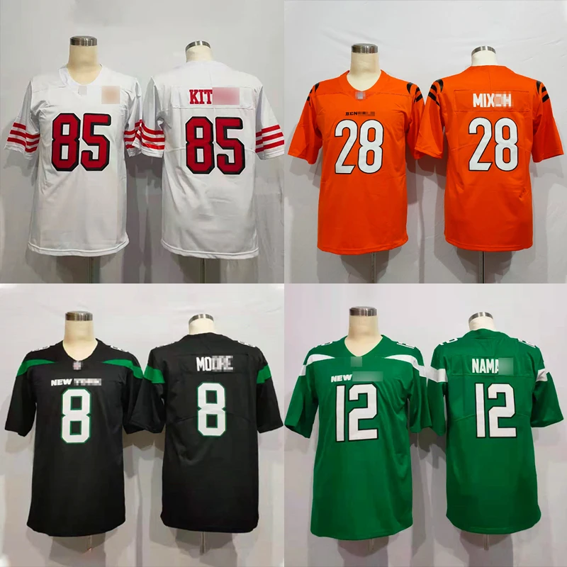 

2021 New Arrivals Wholesale Cheap Men Embroidered NFL American Football Jersey All Team Rugby Shirts