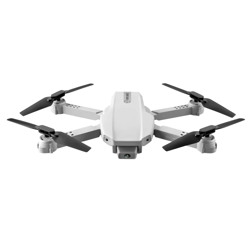 

2.4G Mini 80g folding four-axis 4K high-definition HD aerial camera GPS positioning and automatic return to the drone aircraft, Gray