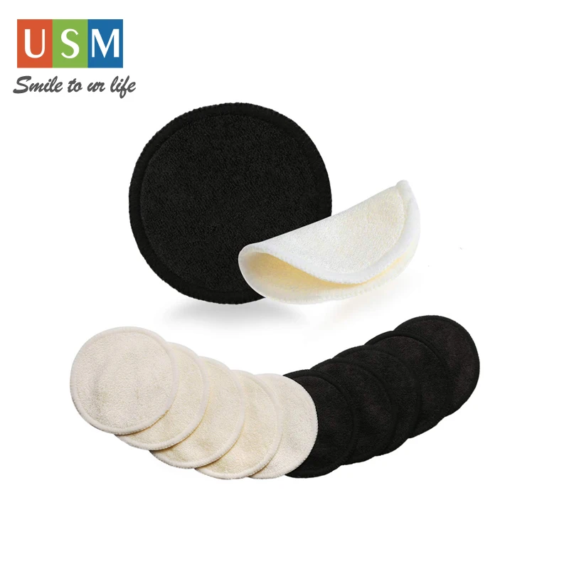 

16 Pack Reusable Bamboo Cotton Makeup Remover Pads with Cotton Mesh Bag