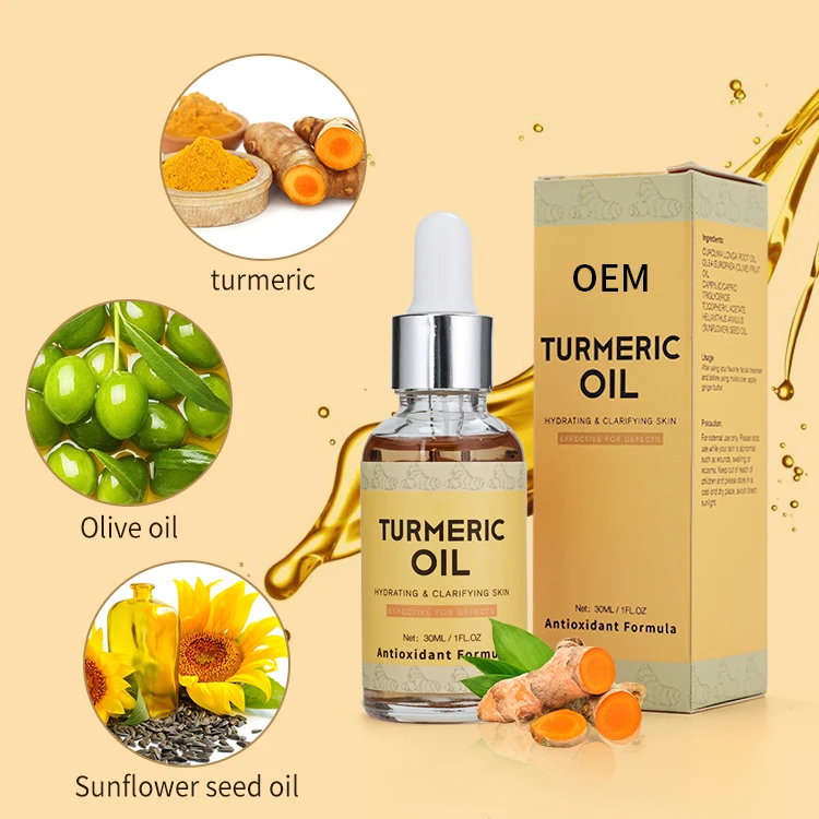 

Wholesale organic facial care ginger extract moisturizing anti aging tumeric face essential oil natural pure turmeric oil