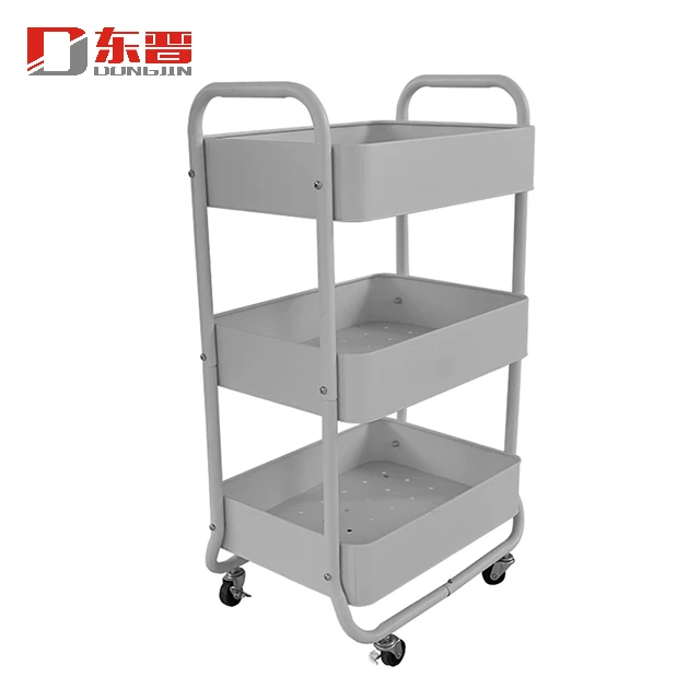 
Multifunction 4 Wheels Tool Hairdressing Facial Salon Beauty Cart Trolley 