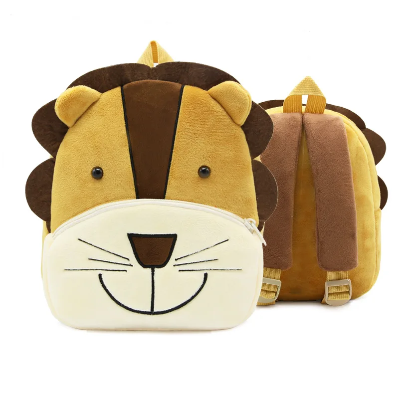 

2023 Popular cartoon series children's bags 2-4 years old backpack plush backpack kindergarten bag