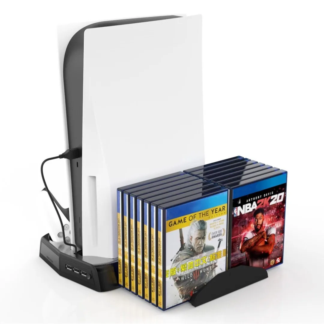 

Vertical Stand with Cooling Fan Charging Station for PS5