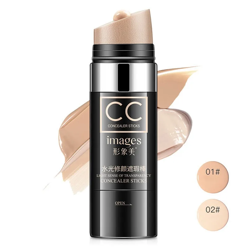 

Images Brand CC Concealer Sticks Water Light Face Concealer WaterProof Air Cushion CC Cream Nature Facial Makeup Foundation, 2 colors