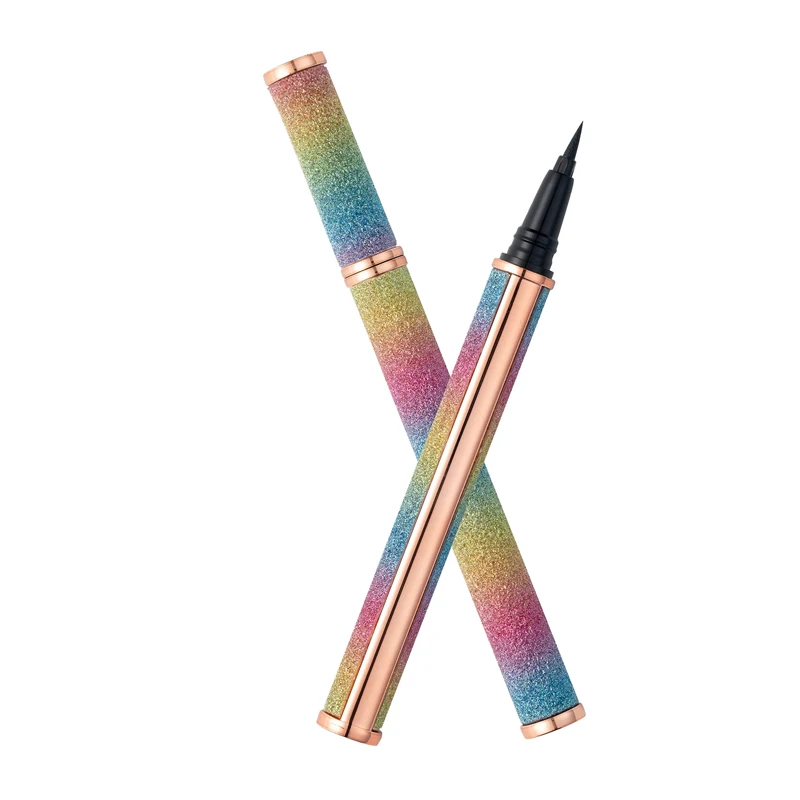 

New magnetic eyelashes no glue with magnetic eyeliner magic adhesive eyeliner wholesale, Black