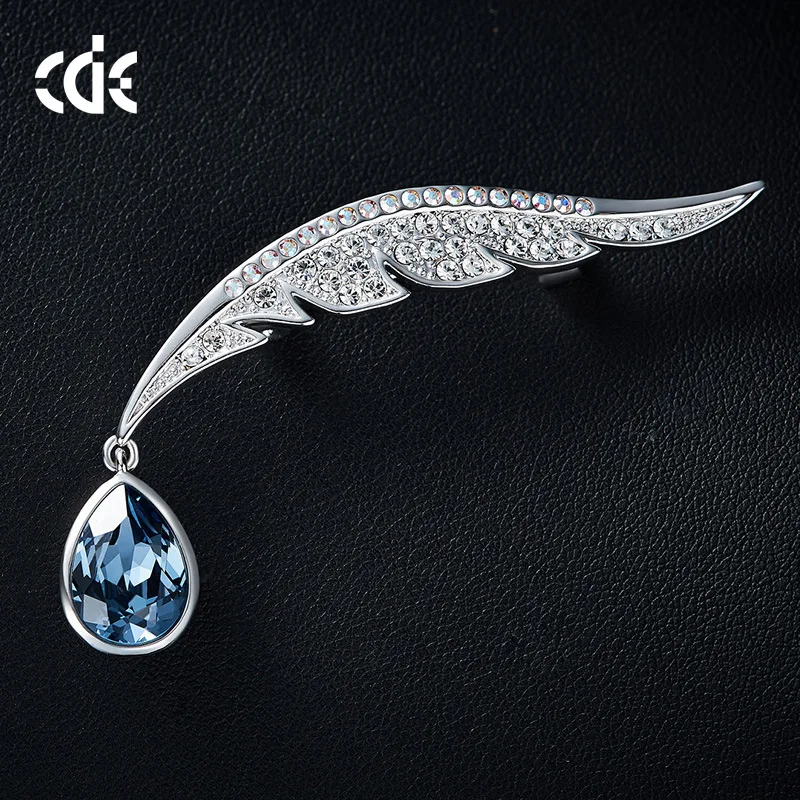 

CDE China Jewelry Broches Ornamental Pins Crystal Rhinestone Brooches Luxury Women