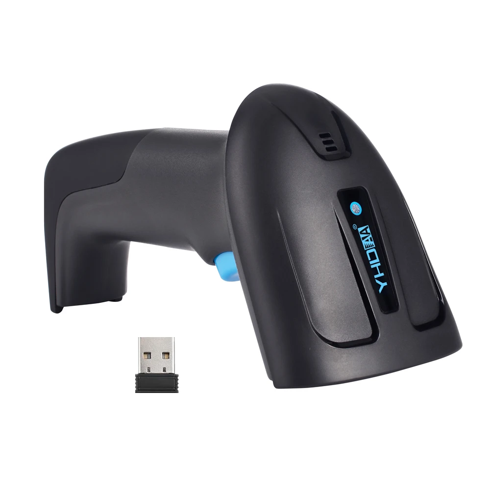 

2D Desktop Cordless Barcode Scanner Handheld QR Code Reader for Inventory Pos Payment