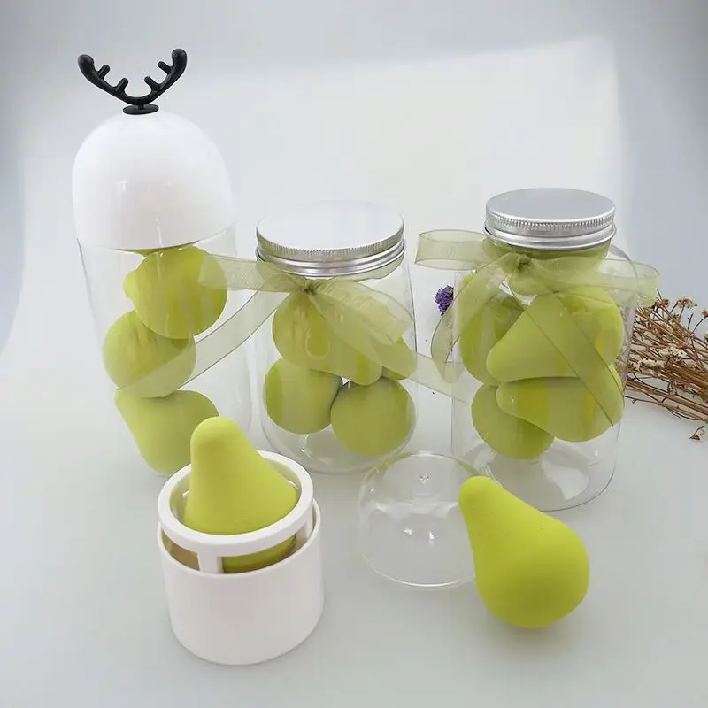 

OEM Fruit Shape Beauty Cosmetic Makeup Puff Washable Makeup Sponge Puff, Multicolor