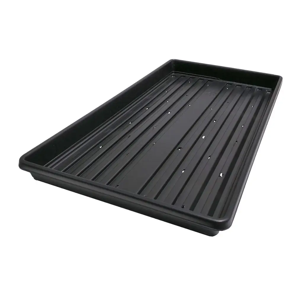 

Low moq, heavy duty standard 1020 plant flat trays with or without holes manufacturer products, Black, red. white