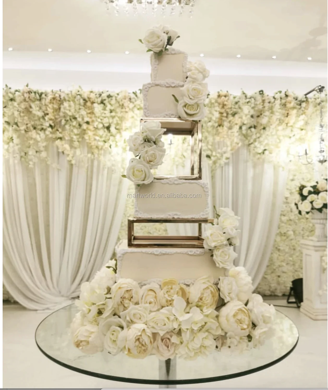 Decoration De Table Pour Gateau De Mariage Aqualeaf In