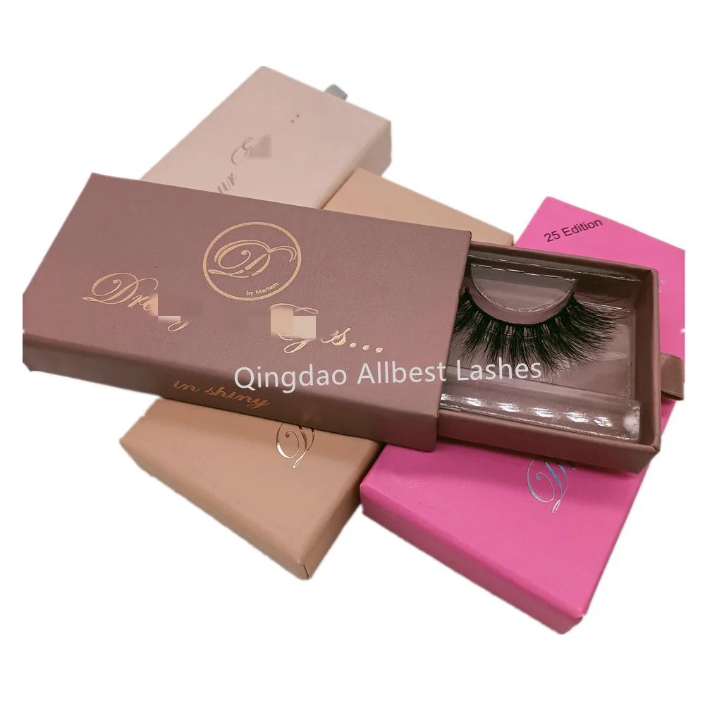 

Luxury Magnetic Empty lashes boxes eyelash box with logo empty paper packaging box