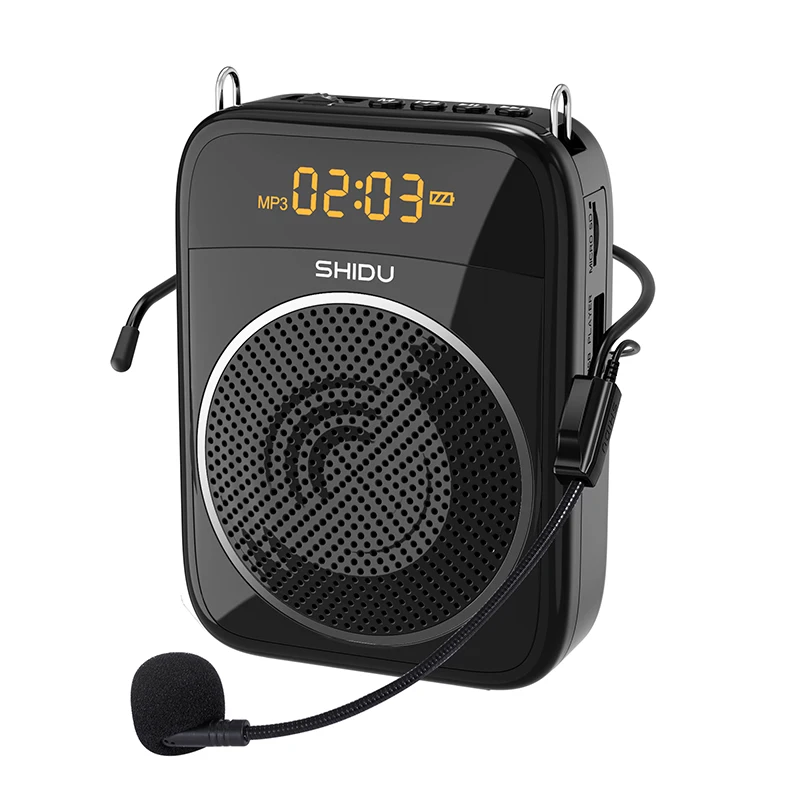 

SHIDU S298 15W Output Power portable mini Personal Rechargeable Bluetooth PA Loudspeaker Voice amplifier