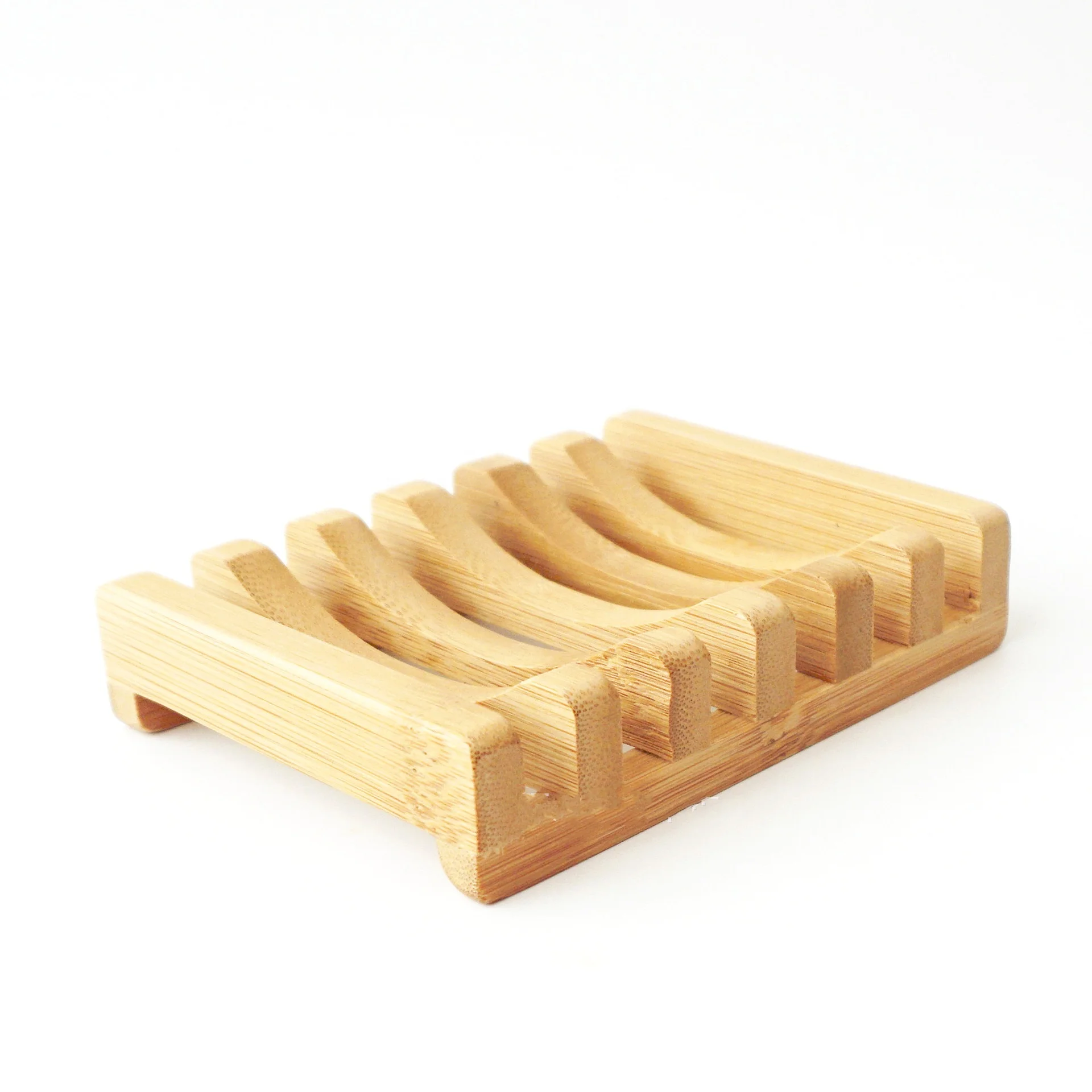 Organic 100 Bamboo Material Round And Rectangular Bamboo Soap Dish