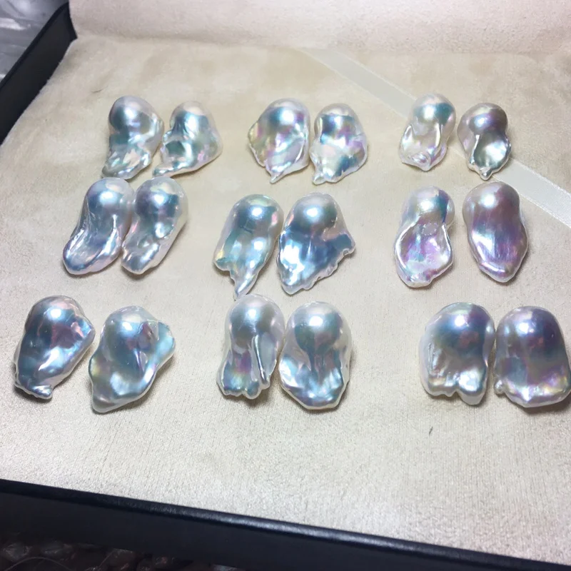 

14-19mm large size irregular baroque shape 3A quality high luster freshwater pearls for jewelry